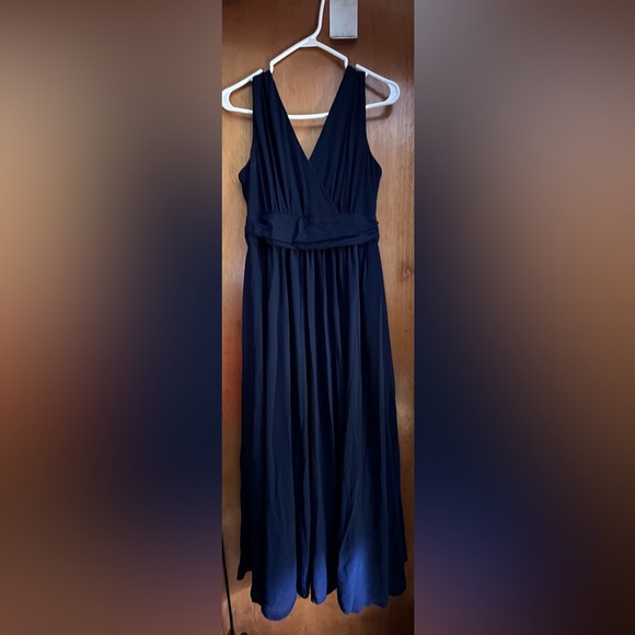 LULU’S “Thoughts of hue” surplice maxi dress - Picture 2 of 3